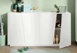 Credenza Ackhab, cm 159x43h86,<Dmora Discount