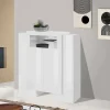 Credenza Acquadolce, cm 130x45h135,<Dmora New