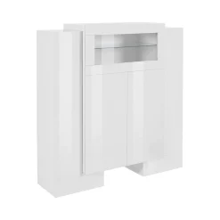 Credenza Acquadolce, cm 130x45h135,<Dmora New