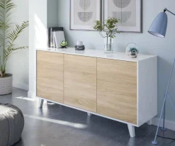 Credenza Acrolorum, 154x40h75 cm, e Rovere<Dmora Cheap