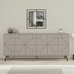 Credenza Africo, 184x35h77 cm,<Dmora Best Sale