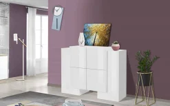 Credenza Age, cm 130x45h100,<Dmora Discount