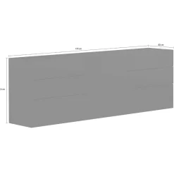 Credenza Agito, cm 170x40h35,<Dmora Cheap