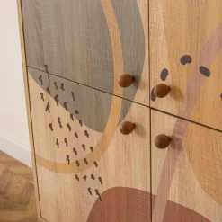Credenza Agyemang, 95x36h111 cm,<Dmora Online