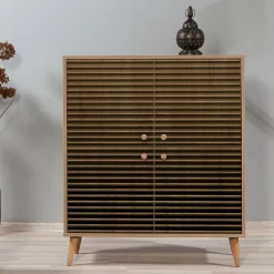 Credenza Agyemang, 95x36h111 cm,<Dmora Sale