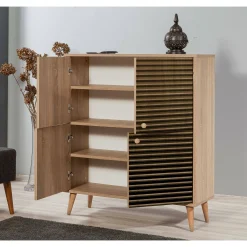 Credenza Agyemang, 95x36h111 cm,<Dmora Sale