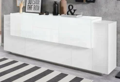 Credenza Akirum, cm 220x45h86,<Dmora Fashion