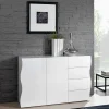 Credenza Aksa, cm 124x40h81,<Dmora Hot
