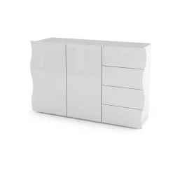 Credenza Aksa, cm 124x40h81,<Dmora Hot