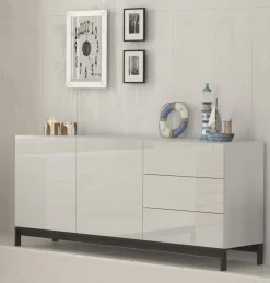 Credenza Alden, cm 170x40h47,<Dmora Best Sale
