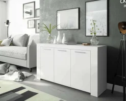 Credenza Amaculi, 144x42h80 cm,<Dmora Discount