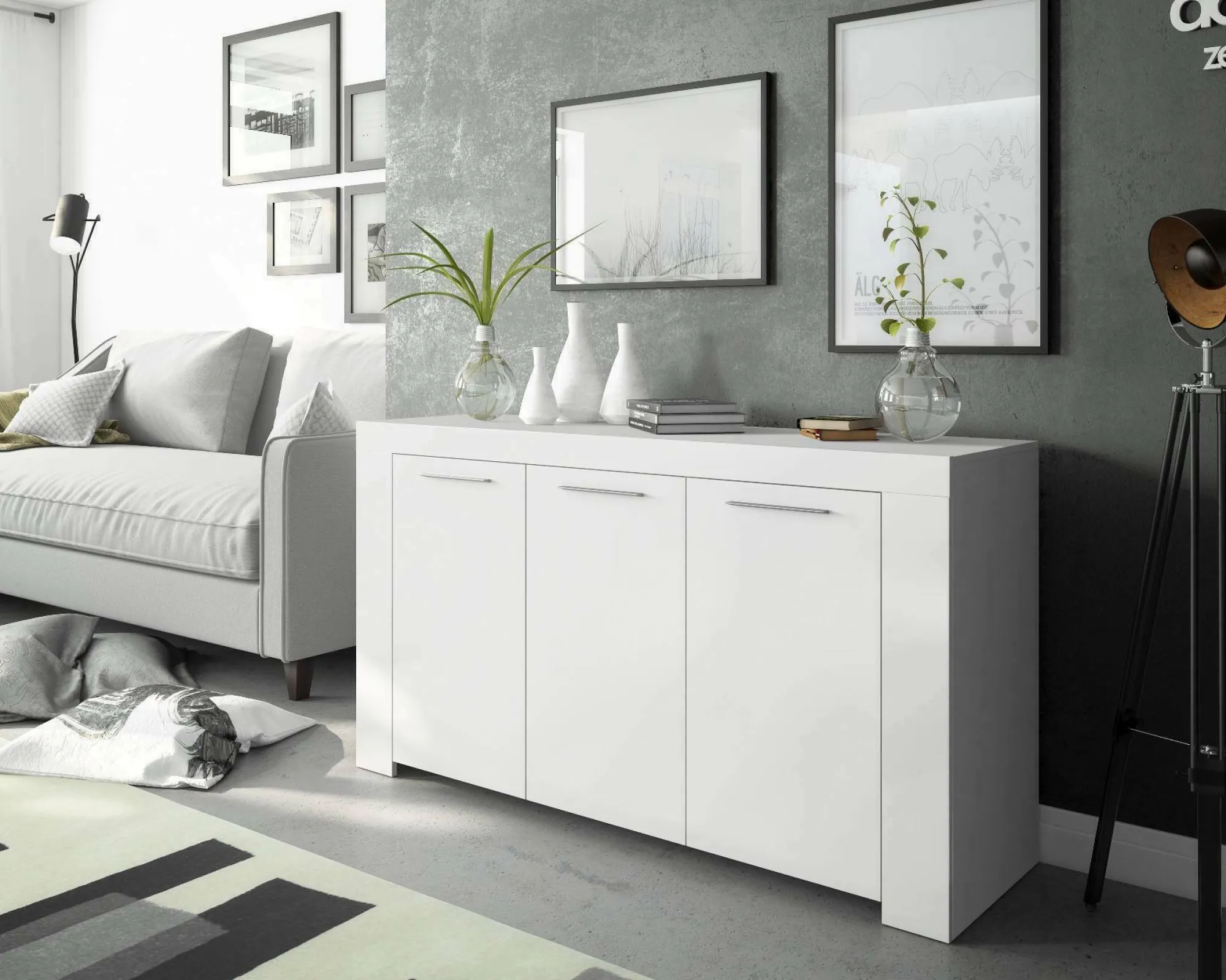Credenza Amaculi, 144x42h80 cm,<Dmora Discount