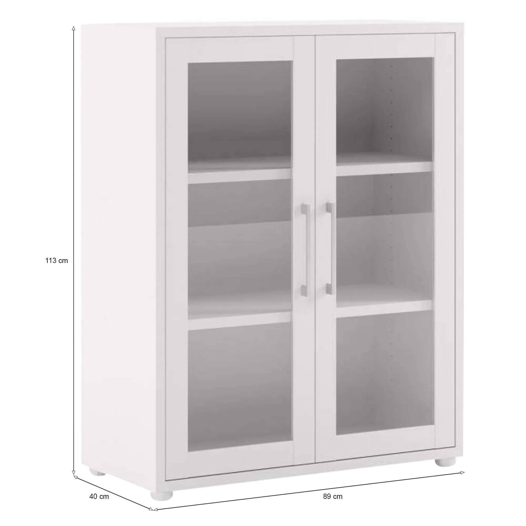 Credenza Ampezzo, 89x40 h113 cm,<Dmora Outlet