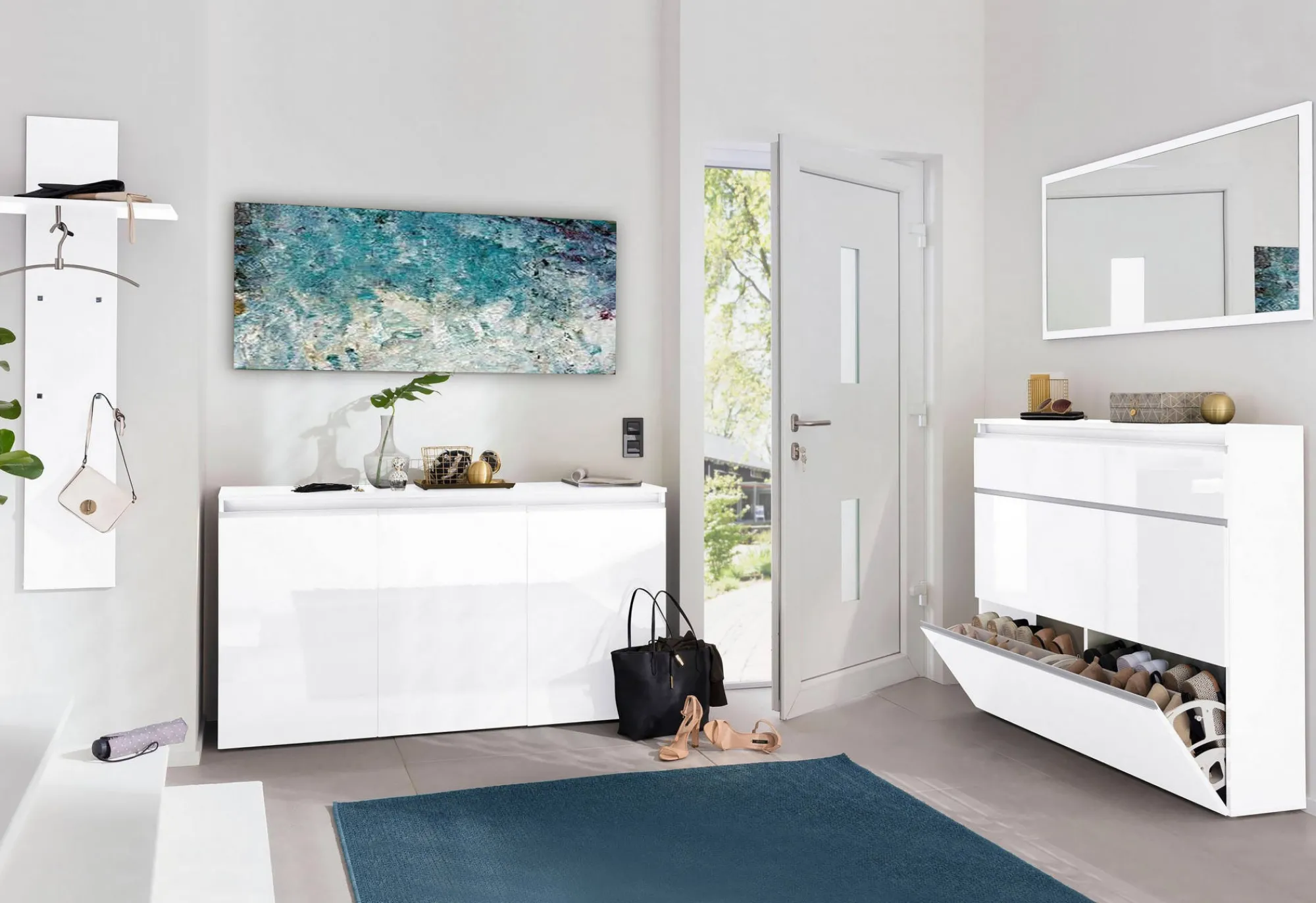 Credenza Andesina, cm 150x40h81,<Dmora Outlet