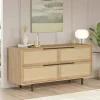 Credenza Anterivo, 160x45 h74 cm, Noce e Quercia<Dmora New