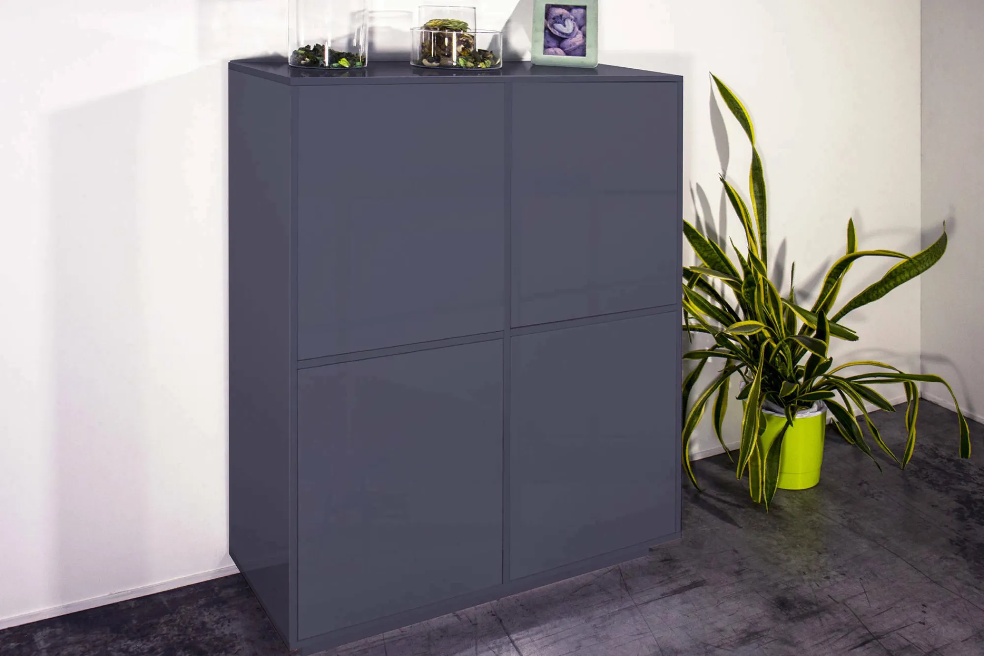 Credenza Ara, cm 100x41h126,<Dmora Clearance