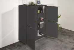 Credenza Ara, cm 100x41h126,<Dmora Clearance