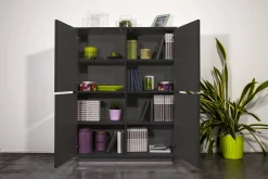 Credenza Ara, cm 100x41h126,<Dmora Clearance