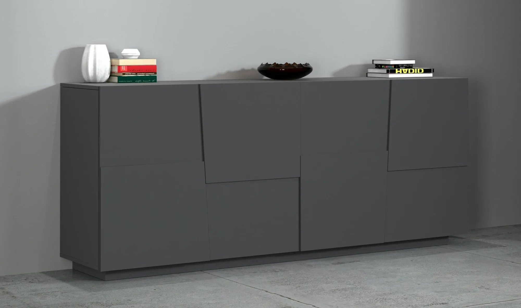 Credenza Arda, 200x44h86 cm,<Dmora Cheap