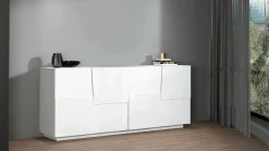 Credenza Arda, 200x44h86 cm, lucido<Dmora Outlet