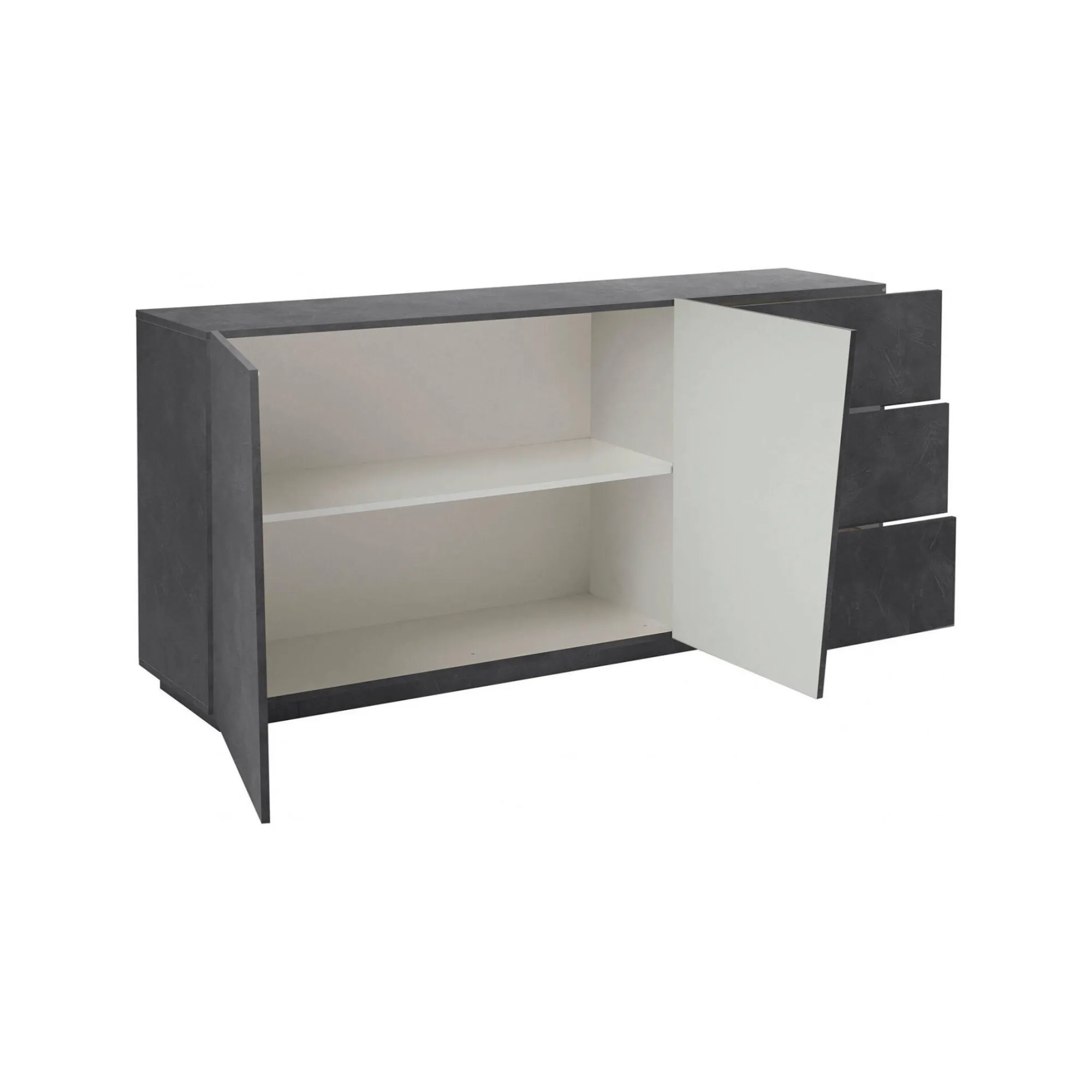 Credenza Ariet, cm 180x43h86,<Dmora Outlet