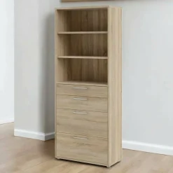 Credenza Aritzo, 89x40 h222 cm,<Dmora Fashion