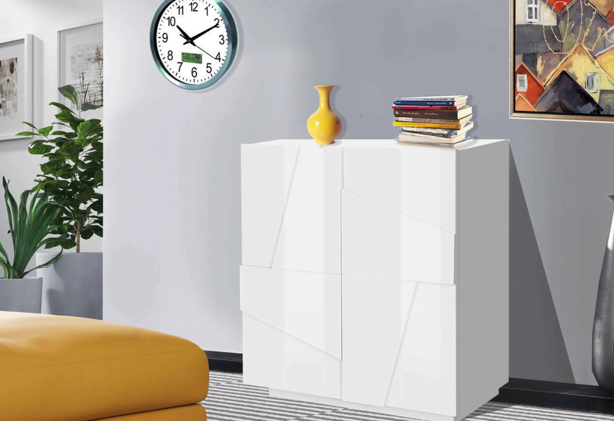 Credenza Arli, cm 81x44h86,<Dmora Online