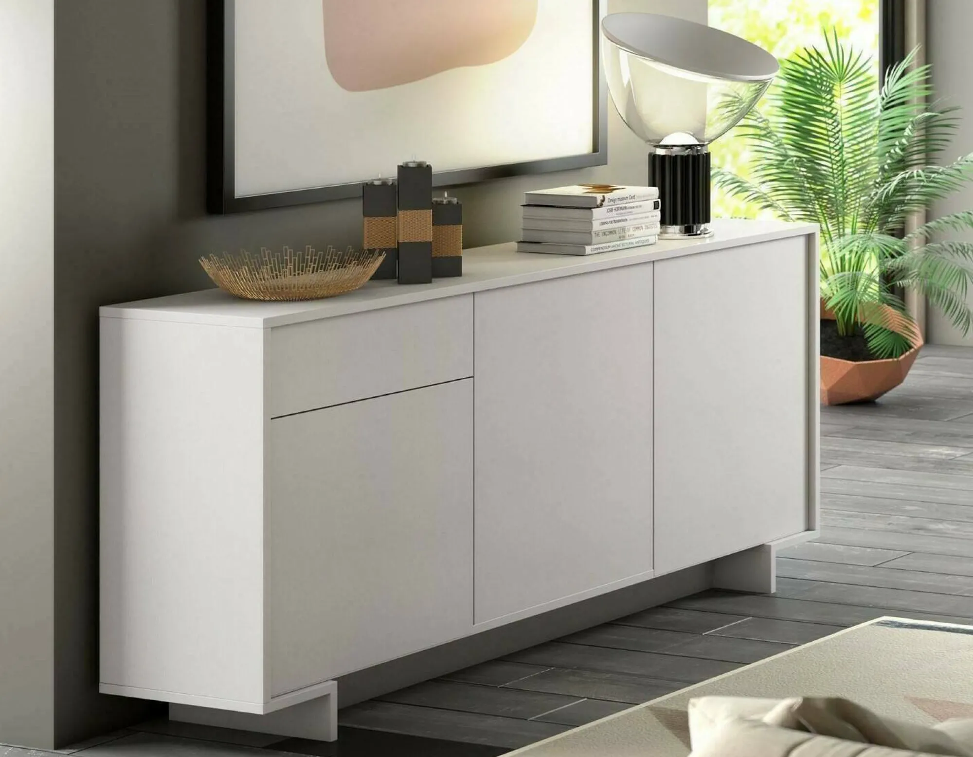 Credenza Aronne, 170x42h78 cm,<Dmora New