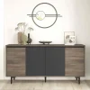 Credenza Arpalice, 160x40 h72 cm, Marrone e Antracite<Dmora Best Sale