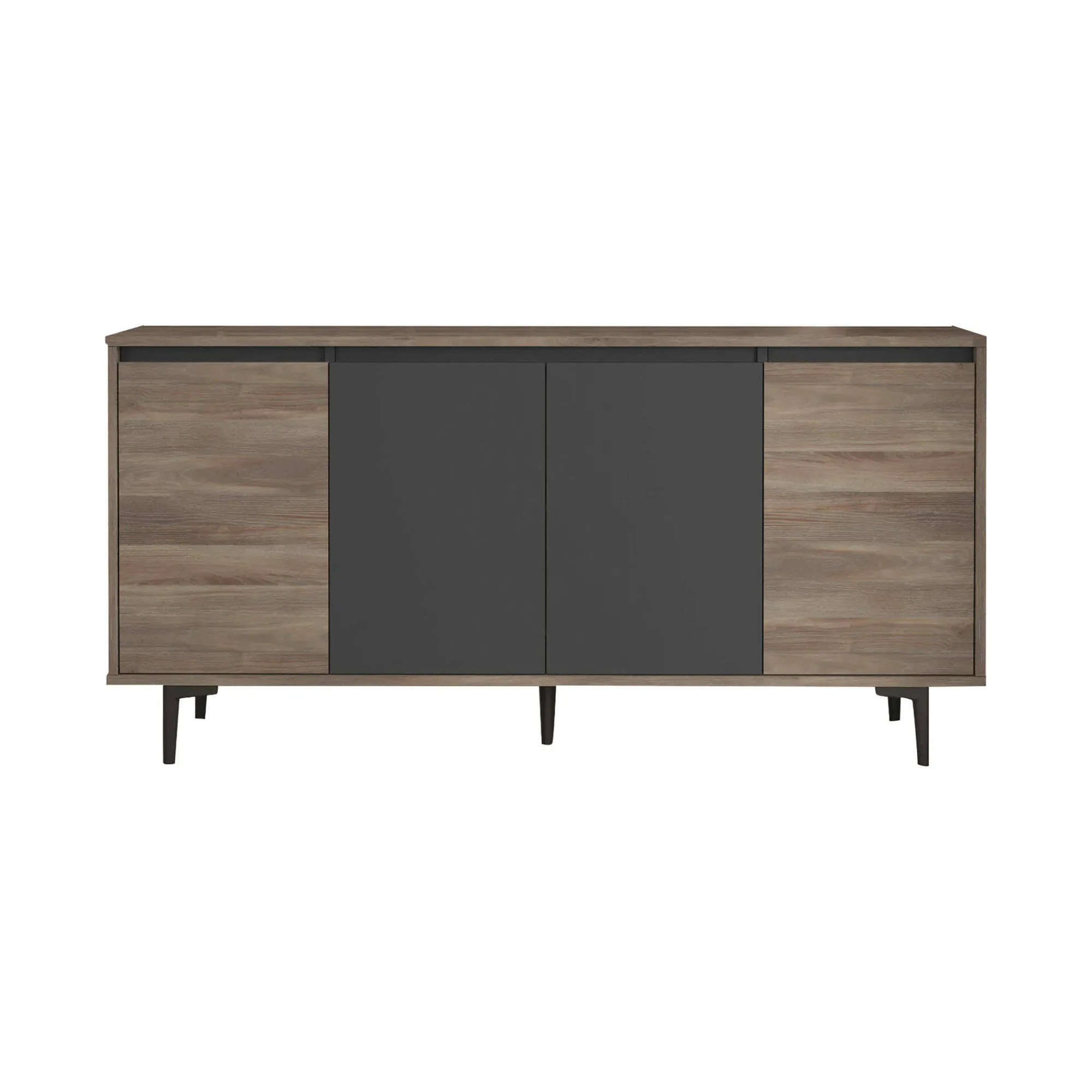 Credenza Arpalice, 160x40 h72 cm, Marrone e Antracite<Dmora Best Sale