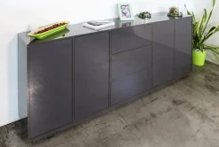Credenza Arrachis, cm 220x41h86,<Dmora Sale