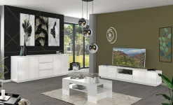 Credenza Arrachis, cm 220x41h86,<Dmora Online