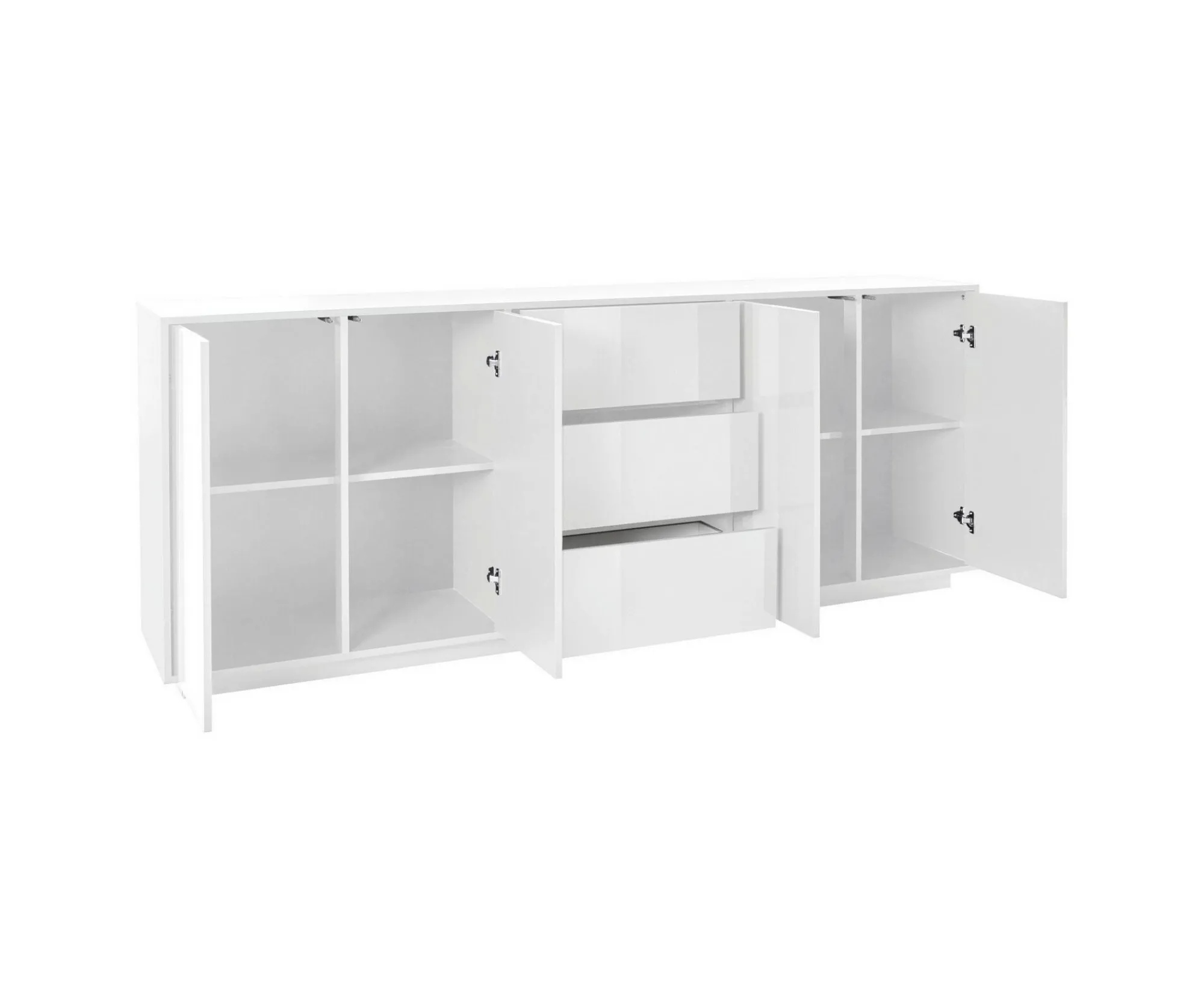 Credenza Arrachis, cm 220x41h86,<Dmora Online