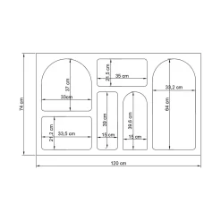 Credenza Arsenio, , 120x37h74 cm<Dmora Cheap