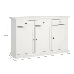 Credenza Asola, 144x46 h92 cm,<Dmora Cheap