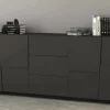 Credenza Astel, 220x44h86 cm,<Dmora Hot