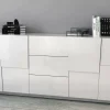 Credenza Astel, 220x44h86 cm, lucido<Dmora Clearance