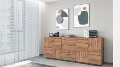 Credenza Astel, 220x44h86 cm,<Dmora Best Sale