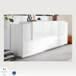 Credenza Astice, cm 200x45h86,<Dmora Online