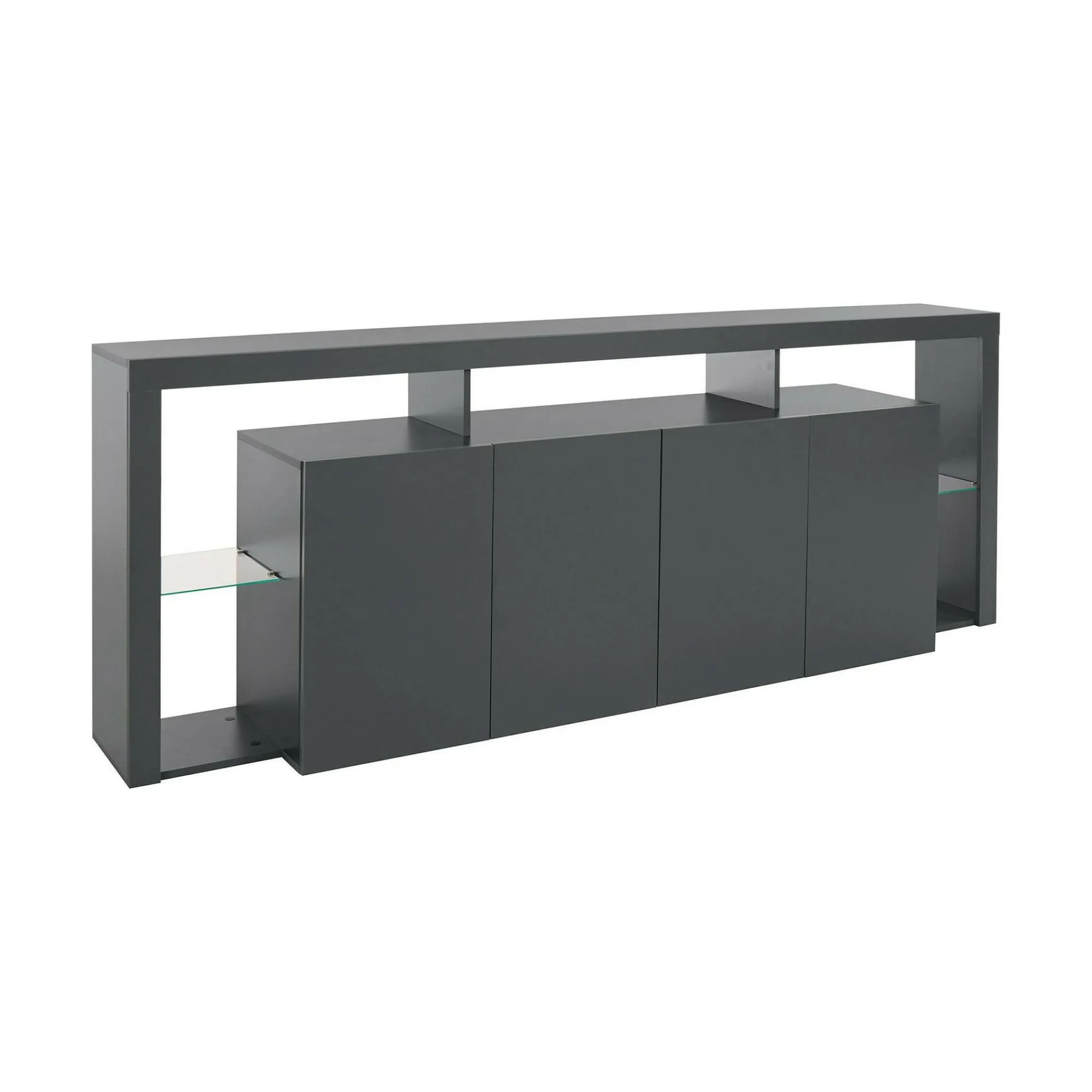 Credenza Atak, 220x40h80 cm,<Dmora Clearance