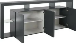Credenza Atak, 220x40h80 cm,<Dmora Clearance