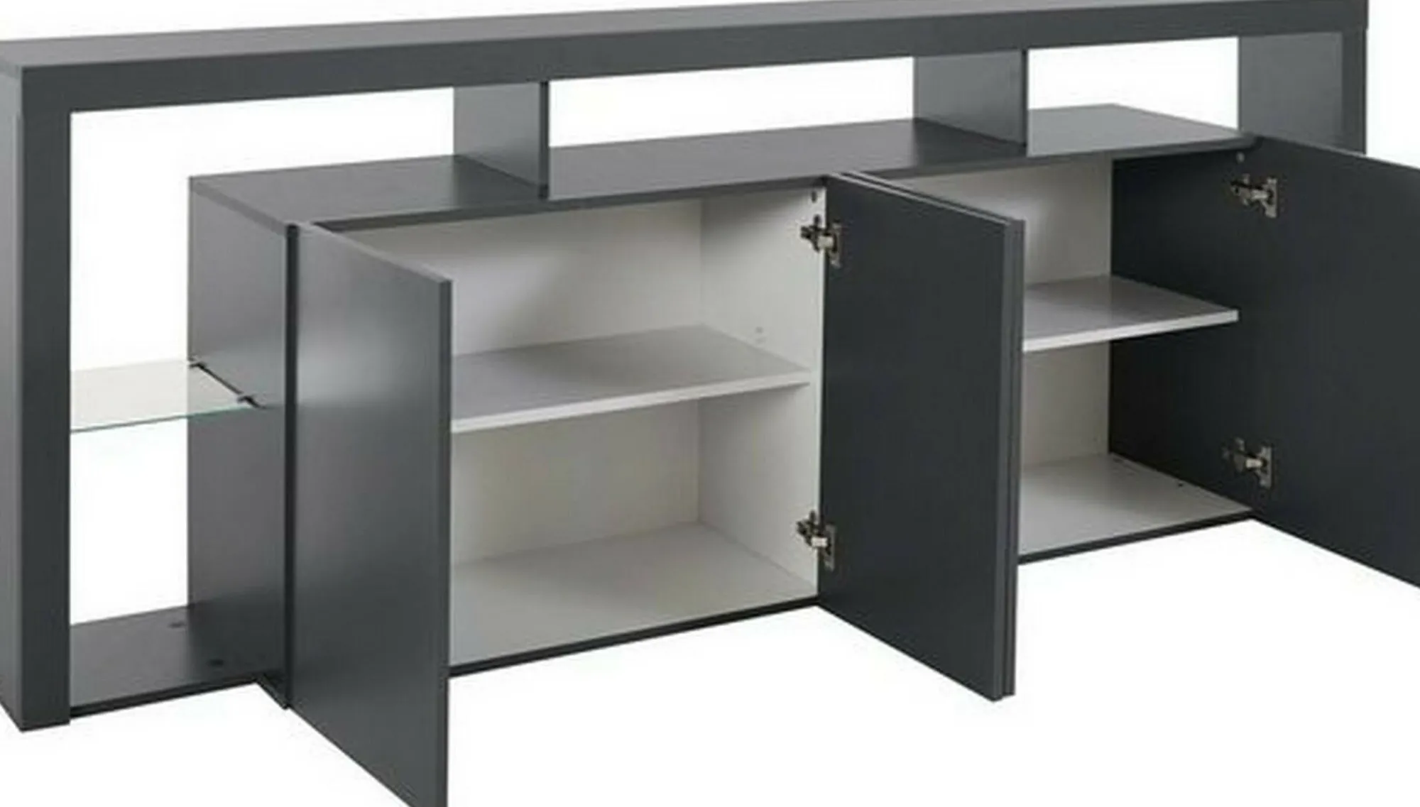 Credenza Atak, 220x40h80 cm,<Dmora Clearance