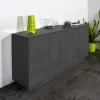 Credenza Aulina, cm 180x41h86,<Dmora New