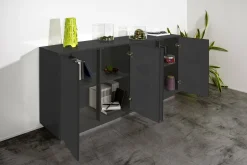 Credenza Aulina, cm 180x41h86,<Dmora New