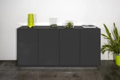 Credenza Aulina, cm 180x41h86,<Dmora New