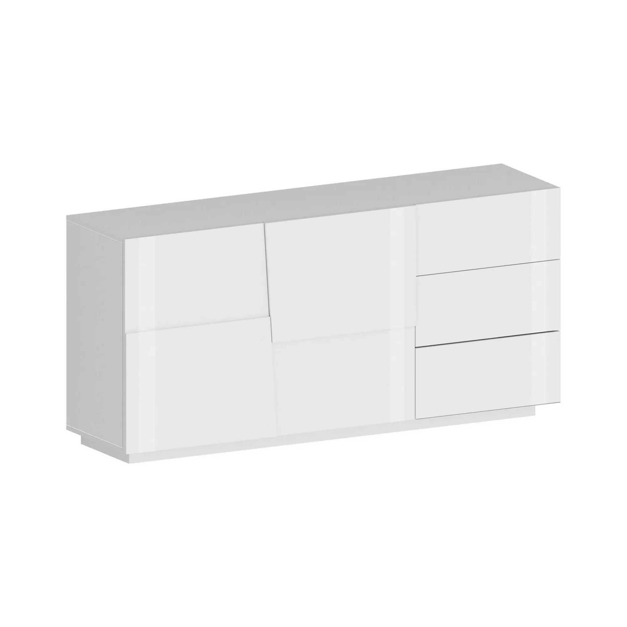 Credenza Avelignese, 180x44h86 cm, lucido<Dmora Store