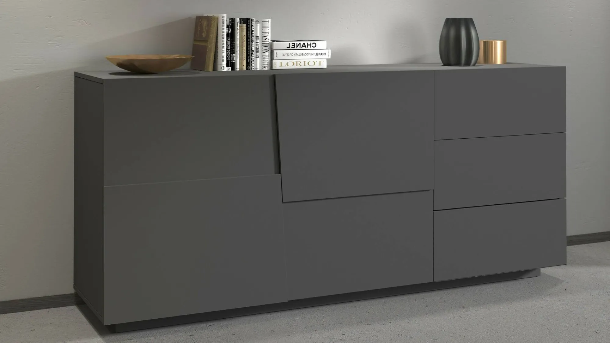 Credenza Avelignese, 180x44h86 cm,<Dmora Cheap