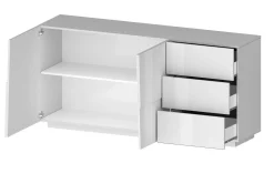 Credenza Avelignese, 180x44h86 cm, lucido<Dmora Store