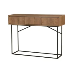 Credenza Avetrana, 120x36h90 cm, Noce e Nero<Dmora Store