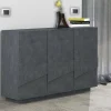 Credenza Axl, cm 121x38h86,<Dmora Hot
